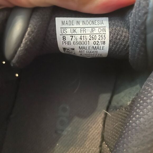 ⚡️ Adidas Yeezy Powerphase “Calabasas” in Core Black Sneakers Athletic Shoes ⚡️ - Picture 7 of 16